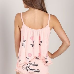 Wildfox Hopless Romantic Sleep Shorts